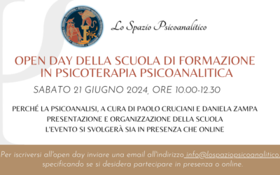 Openday Sabato 21 giugno 2025