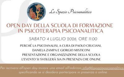 Openday Sabato 4 luglio 2026